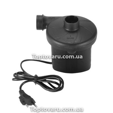 Электрический насос компрессор для матрасов 220V Air Pump YF-205 Черный 5708 фото