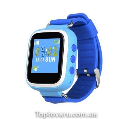 Дитячий Розумний Годинник Smart Baby Watch Q80 блакитні 975 фото