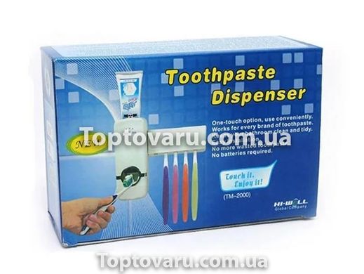 Дозатор зубної пасти Toothpaste Dispenser 4555 фото