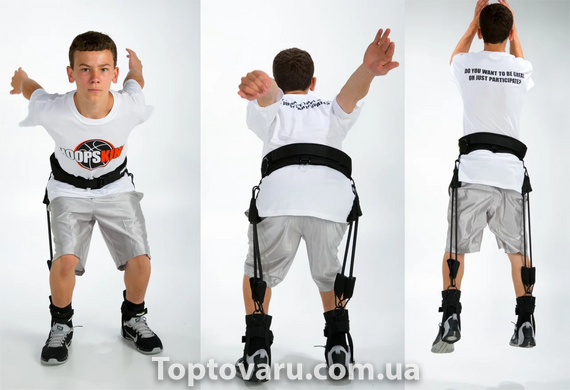 Еспандер для ніг Supra Vertical High Jump Trainer Чорний 4460 фото