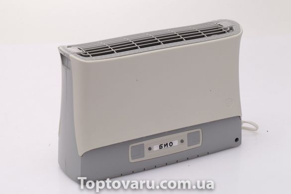 Очищувач іонізатор повітря Супер-Плюс Біо сірий СУ86-351 фото