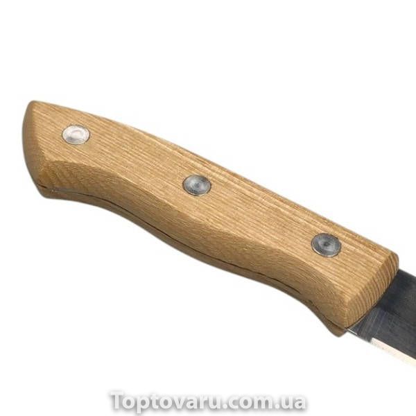 Ніж кухонний з дерев'яною ручкою 6" 152мм 37437 фото