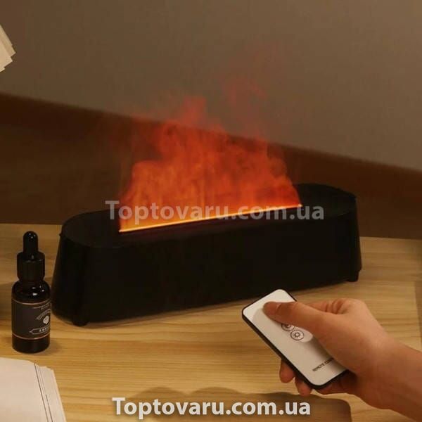 Увлажнитель воздуха с эффектом пламени Flame Diffuser Humidifier Черный 18587 фото