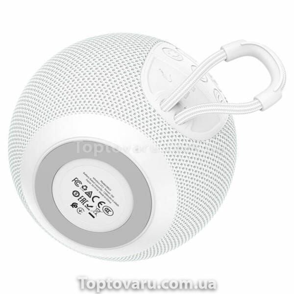 Колонка портативна BOROFONE BR23 Sound ripple sports BT speaker White 18781 фото