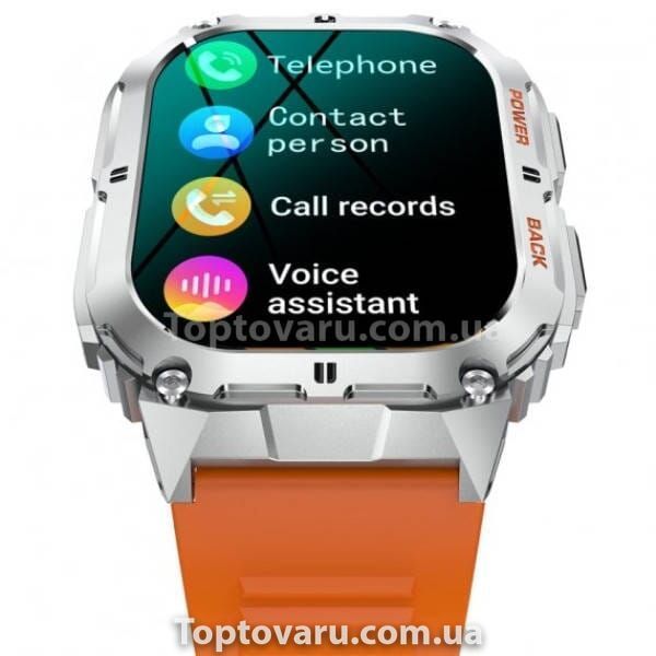 Смарт-годинник Smart Respect X Silver, 2 ремінці 14903 фото