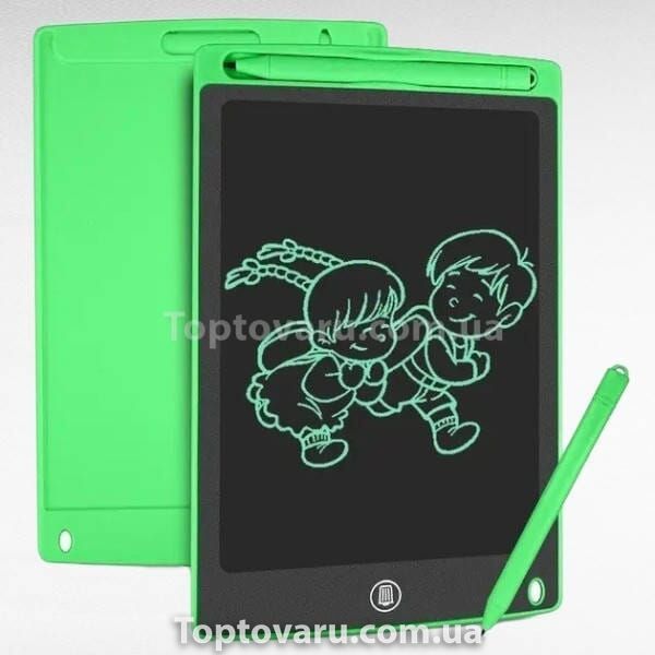 Планшет для малювання дитячий LCD PANEL 12ˮ Зелений 20094 фото