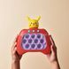 Игрушка антистресс Pop it PRO Pikachu Pokemon Красная 22646 фото 2
