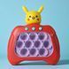 Игрушка антистресс Pop it PRO Pikachu Pokemon Красная 22646 фото 3