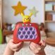 Игрушка антистресс Pop it PRO Pikachu Pokemon Красная 22646 фото 1
