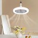 Лампа - вентилятор в патрон+пульт LED Multi-Function Fan Light 18355 фото 2