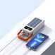 Power Bank 100000 mAh с ремешком, фонарем и встроенными кабелями для зарядки YM-638 CX Белый 35544 фото 2