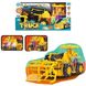 Іграшка Трактор навантажувач з прозорим корпусом з підсвічуванням та звуком Truck Rotating Gear Жовтий 15321 фото 1