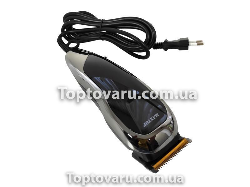 Машинка для стрижки Maxtop MP-4301 черный (гипоаллергенные лезвия) 5823 фото