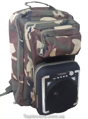 Рюкзак туристичний + колонка Outdoor Backpack Speaker 10491 фото