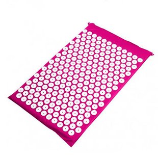 Ортопедичний килимок Acupressure Mat Рожевий 9322 фото