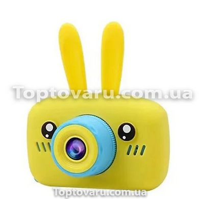 Детский фотоаппарат Baby Photo Camera Rabbit с автофокусом Х-500 Желтый 3766 фото
