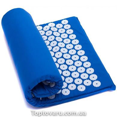 Ортопедичний масажний килимок Acupressure Mat Синій 4087 фото