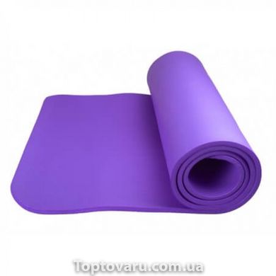 Коврик для йоги и фитнеса Power System Fitness Yoga Фиолетовый 2738 фото
