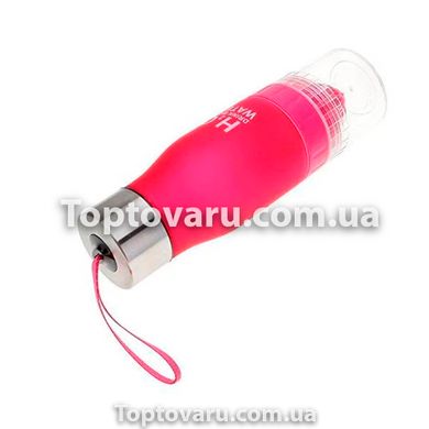 Спортивна пляшка-соковижималка H2O Water bottle Червона 4688 фото