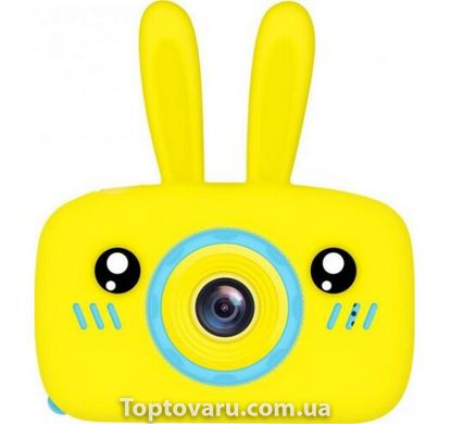Дитячий фотоапарат Baby Photo Camera Rabbit з автофокусом Х-500 Жовтий 3766 фото