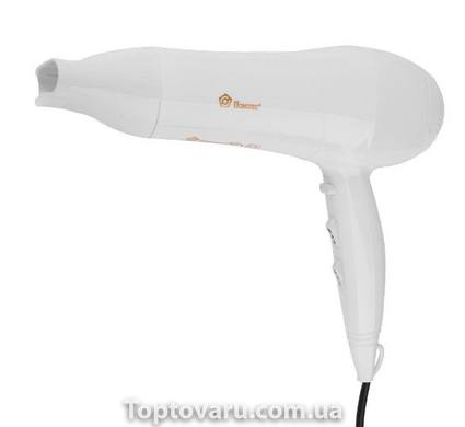 Профессиональный фен для волос Domotec MS-0808 3000W White 6362 фото