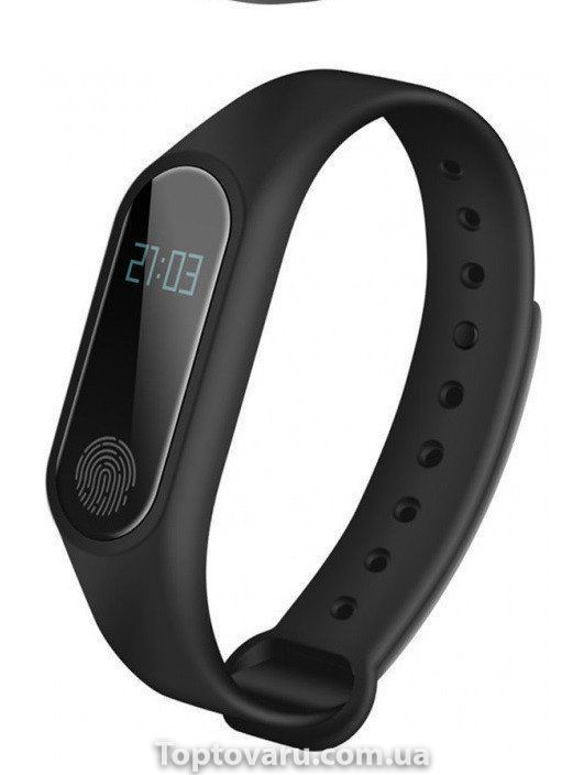 Фітнес браслет UWatch M2 чорний 578 фото