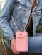 Женский кошелек-сумка Wallerry ZL8591 Розовый 2131 фото 1