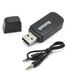 AUX USB Bluetooth, аудіо адаптер H-163 чорний NEW фото 2