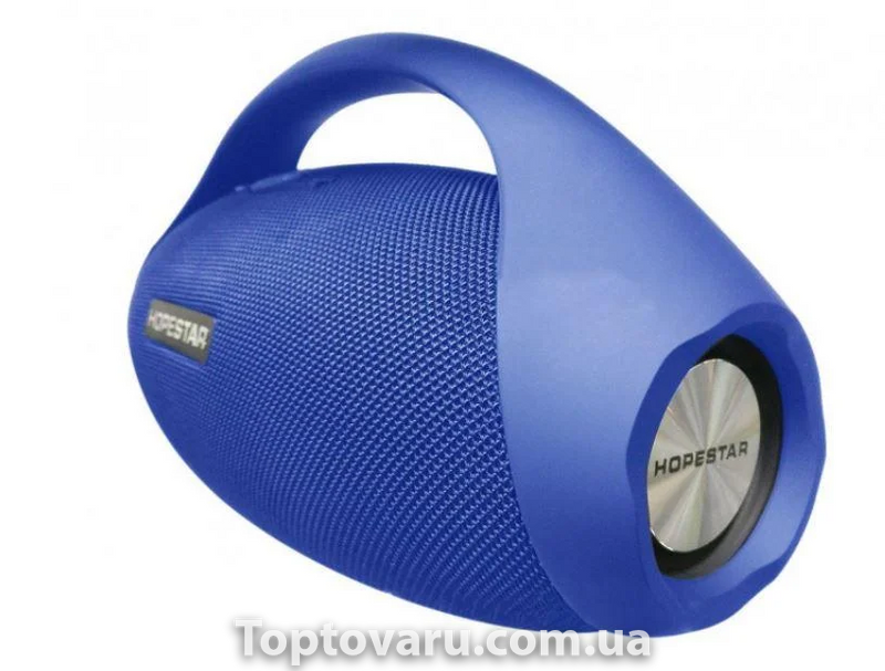 Портативна Bluetooth колонка Hopestar H31 Синя 4257 фото