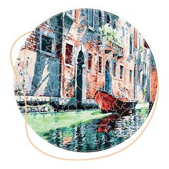 Дерев'яні пазли Гондола на Венеції (Розмір L) BP02L 13180 фото