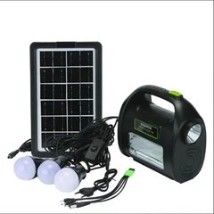 Портативна сонячна автономна система з ліхтарем Powerbank Solar Light DT-9025С 12007 фото