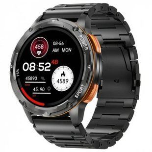 Смарт-годинник Smart Kopter Steel Black 14907 фото