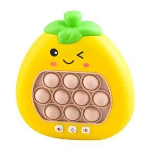 Іграшка антистрес Pop it PRO Груша жовта 13513 фото