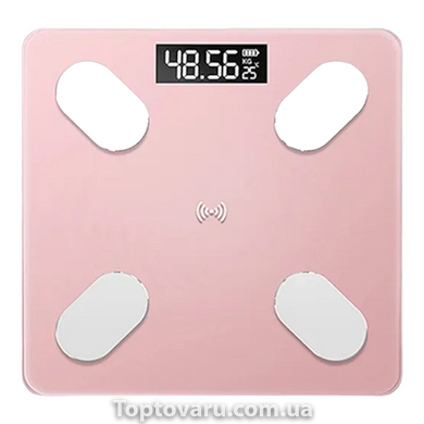 Смарт-весы с приложением Body Fast Scale Розовые 12383 фото
