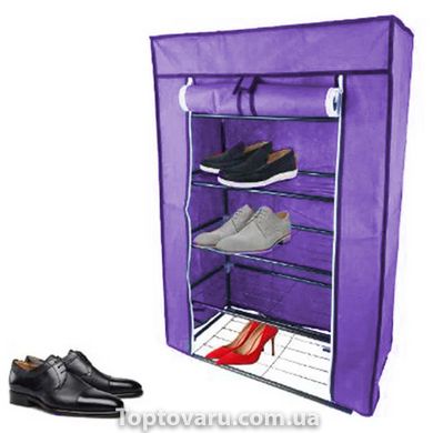 Складаний тканинний шафа для взуття FH-5556 Фіолетовий 4765 фото