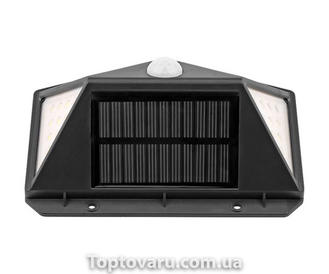 Уличный фонарь прожектор на солнечной батарее Solar Wall Lamp SH-100 Черный 3330 фото