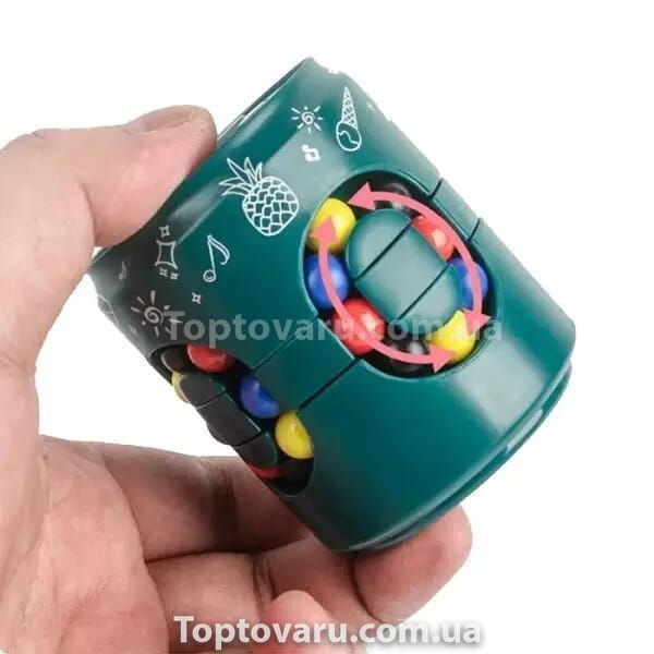 Головоломка антистрес Fidget Cans Cube Зелена 7767 фото