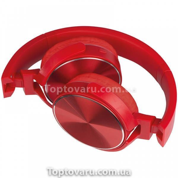 Наушники беспроводные Bluetooth Wireless W402 Красные 11262 фото