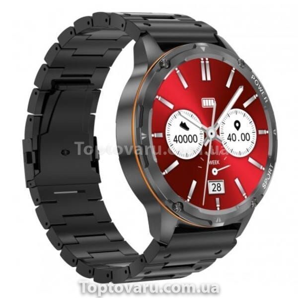 Смарт-годинник Smart Kopter Steel Black 14907 фото