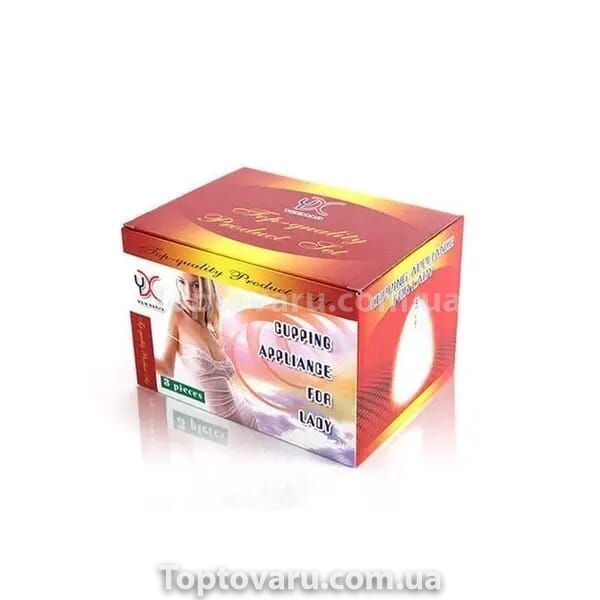 Вакуумный массажер для увеличения груди Cupping Appliance For Lady 10513 фото