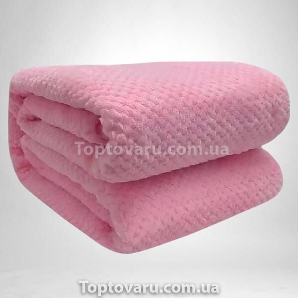 Плед-покривало Blanket 150*200 Рожевий 22746 фото