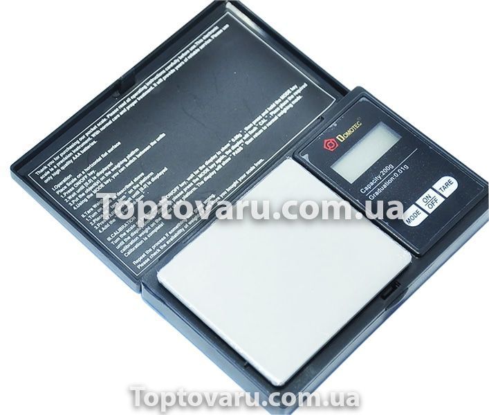 Ваги ювелірні Domotec MS-2020 Чорні 7025 фото