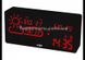 Настольные часы VST-882 черные с красной подсветкой 3759 фото 2