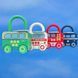 Машинка Замочок з ключем Toy Key 469 Біла 23199 фото 3
