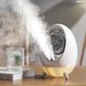 Вентилятор настільний акумуляторний з зволожувачем Яйце SPRAY COLD AIR FAN Білий 19707 фото 1