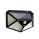 Уличный фонарь прожектор на солнечной батарее Solar Wall Lamp SH-100 Черный 3330 фото 5