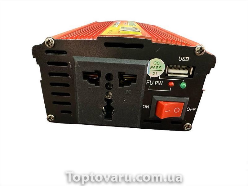 Преобразователь напряжения авто инвертор 12V-220V 1000W 8751 фото