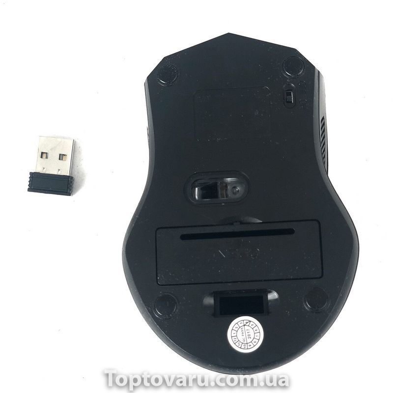Мышь беспроводная Wireless Mouse RF-6220 черная 2337 фото