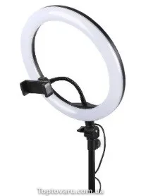 Кільцева світлодіодна Led лампа для Селфі MJ20 RGB 20 см 3240 фото