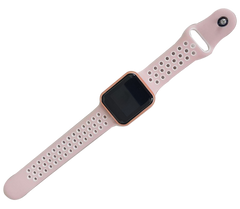 Смарт часы Smart Watch F8 Розовый ремешок